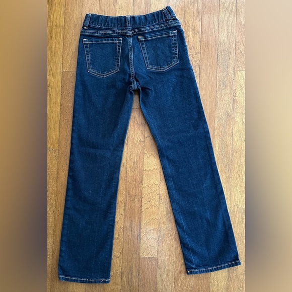 Old Navy Straight Jeans 12 Slim Adjustable Waist - Picture 2 of 8
